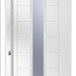 DESIGNER MONZA 2 AUGUSTA LONG CENTRE SHADOW EXTERNAL COMPOSITE DOOR SET
