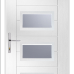 DESIGNER MONZA 2 OAKMONT ANTHRACITE GREY COMPOSITE EXTERNAL DOOR SET