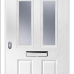 TRADITIONAL TROON BLACK COMPOSITE EXTERNAL DOOR SET