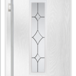 CONTEMPORARY VILAMOURA FLUSH AGATE GREY EXTERNAL COMPOSITE DOOR SET