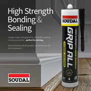 Soudal Sili AL Hybrid Polymer Adhesive - Clear