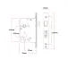 ARCHITECTURAL EURO PROFILE SASH LOCK 76MM WITH 57MM BACKSET REVERSIBLE LATCH – ANTIQUE BRASS