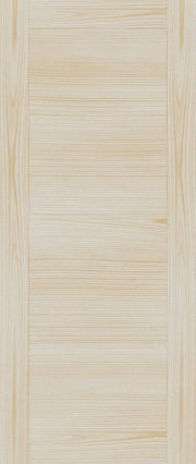 Close-up of a wooden panel with a light wood finish