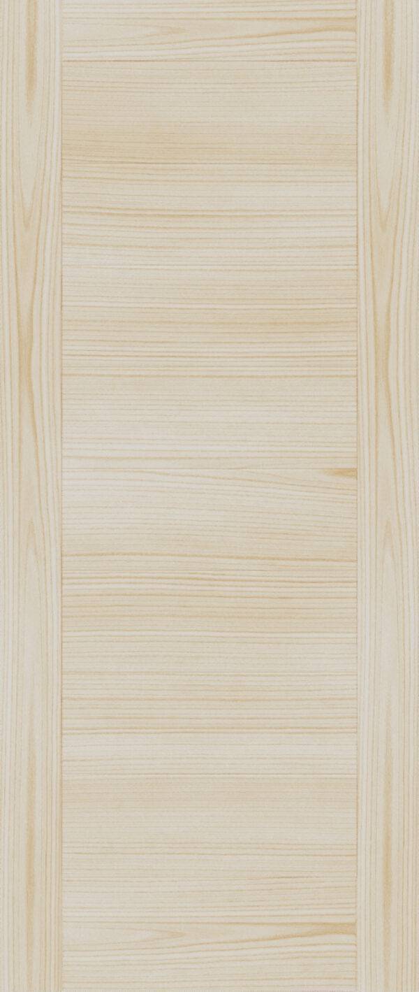 Close-up of a wooden panel with a light wood finish