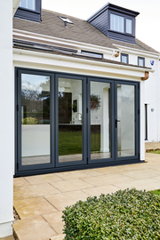 AluVu Bi-fold 12ft Prefinished External Door