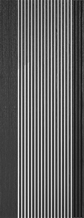 ASH GREY MELBOURNE GLAZED PREFINISHED INTERNAL DOOR