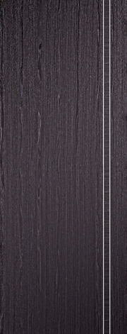 Dark wooden door with a visible grain pattern