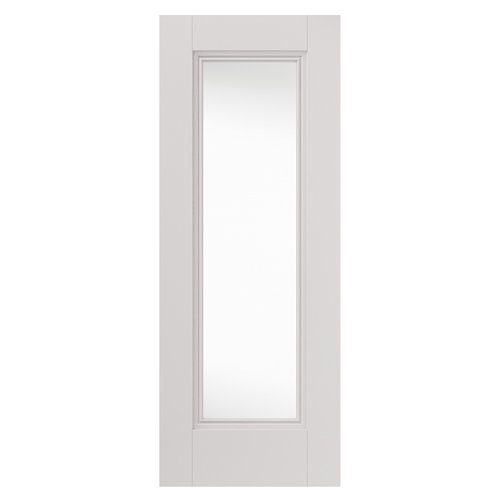 BELTON GLAZED CLASSIC PANELLED WHITE PRIMED INTERNAL DOOR