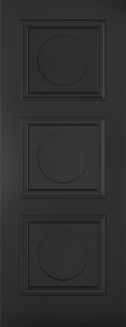 Black Antwerp 3P Primed Internal Fire Door