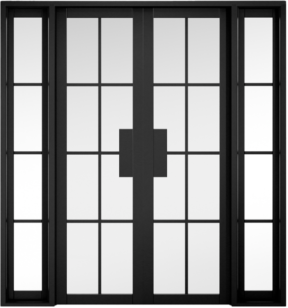 BLACK MALVERN W6 PREFINISHED ROOM DIVIDER