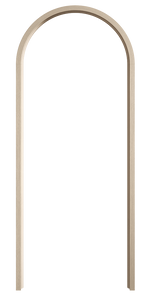 Blonde Oak Curved Door Lining