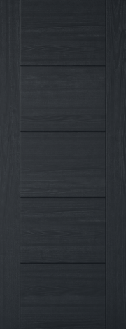 CHARCOAL BLACK VANCOUVER 5P PREFINISHED INTERNAL DOOR