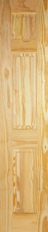 Wooden panel with a natural finish