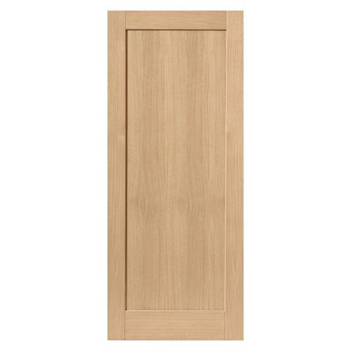 OAK ETNA UNFINISHED SHAKER STYLE INTERNAL FIRE DOOR