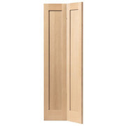 OAK ETNA UNFINISHED SHAKER STYLE INTERNAL BI-FOLD DOOR