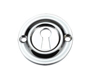 Zoo Hardware Fulton & Bray Standard Profile Escutcheon, Polished Chrome - FB18CP