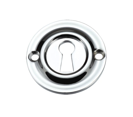 Zoo Hardware Fulton & Bray Standard Profile Escutcheon, Polished Chrome - FB18CP