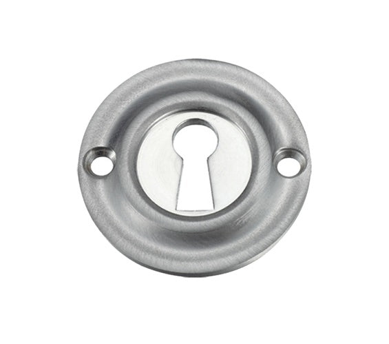 Zoo Hardware Fulton & Bray Standard Profile Escutcheon, Satin Chrome - FB18SC