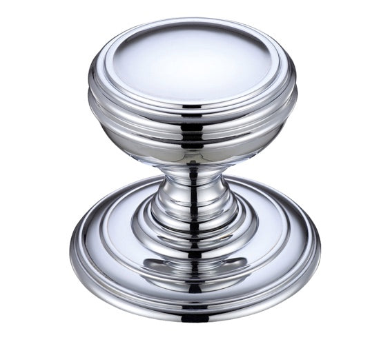 ZOO HARDWARE FULTON & BRAY CONCEALED FIX MORTICE DOOR KNOBS POLISHED CHROME – FB305CP (PAIR)