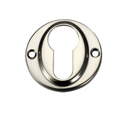 Zoo Hardware Fulton & Bray Euro Profile Escutcheon, PVD Stainless Nickel - FB51PVDN
