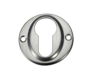 Zoo Hardware Fulton & Bray Euro Profile Escutcheon, Satin Nickel - FB51SN