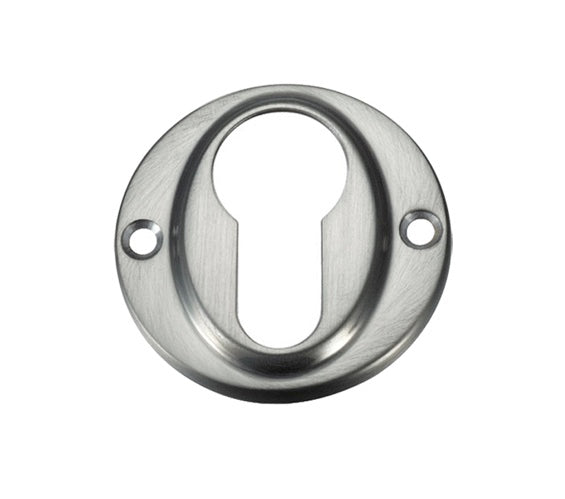 Zoo Hardware Fulton & Bray Euro Profile Escutcheon, Satin Nickel - FB51SN