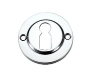 Zoo Hardware Fulton & Bray Standard Profile Escutcheon, Polished Chrome - FB52CP