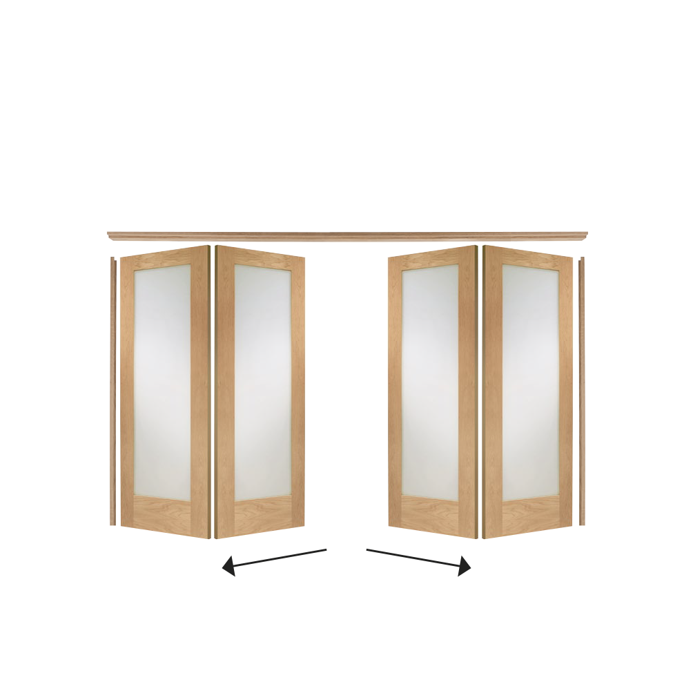 FREEFOLD ROOM DIVIDER OAK