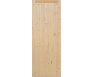 REDWOOD LEDGED & BRACED FRAMED EXTERNAL DOOR