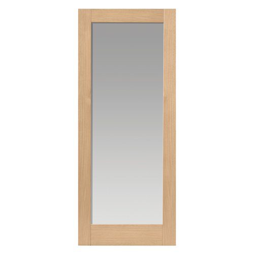 OAK FUJI GLAZED UNFINISHED INTERNAL DOOR