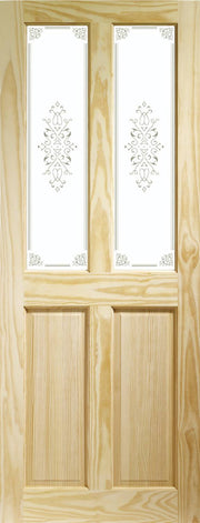 INTERNAL PINE VICTORIAN WITH CAMPION GLASS DOOR