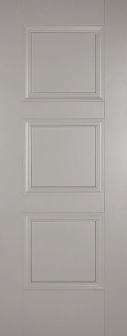 Grey Amsterdam Primed Plus Internal Door