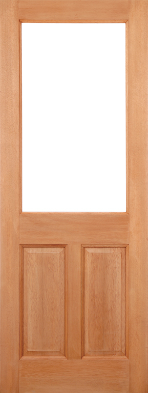 HARDWOOD 2XG 2P GLAZED M&T EXTERNAL DOOR
