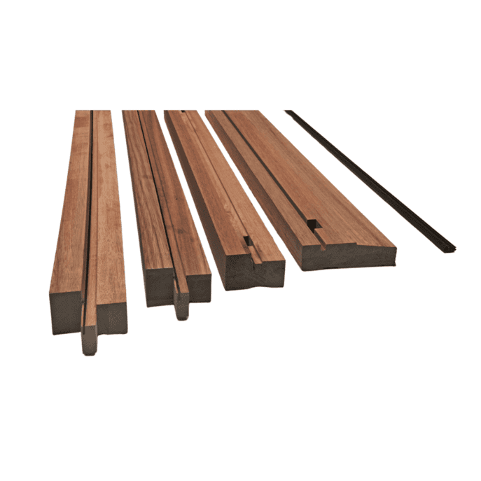 EXTERNAL UNIFINISHED HARDWOOD FRAME KITS
