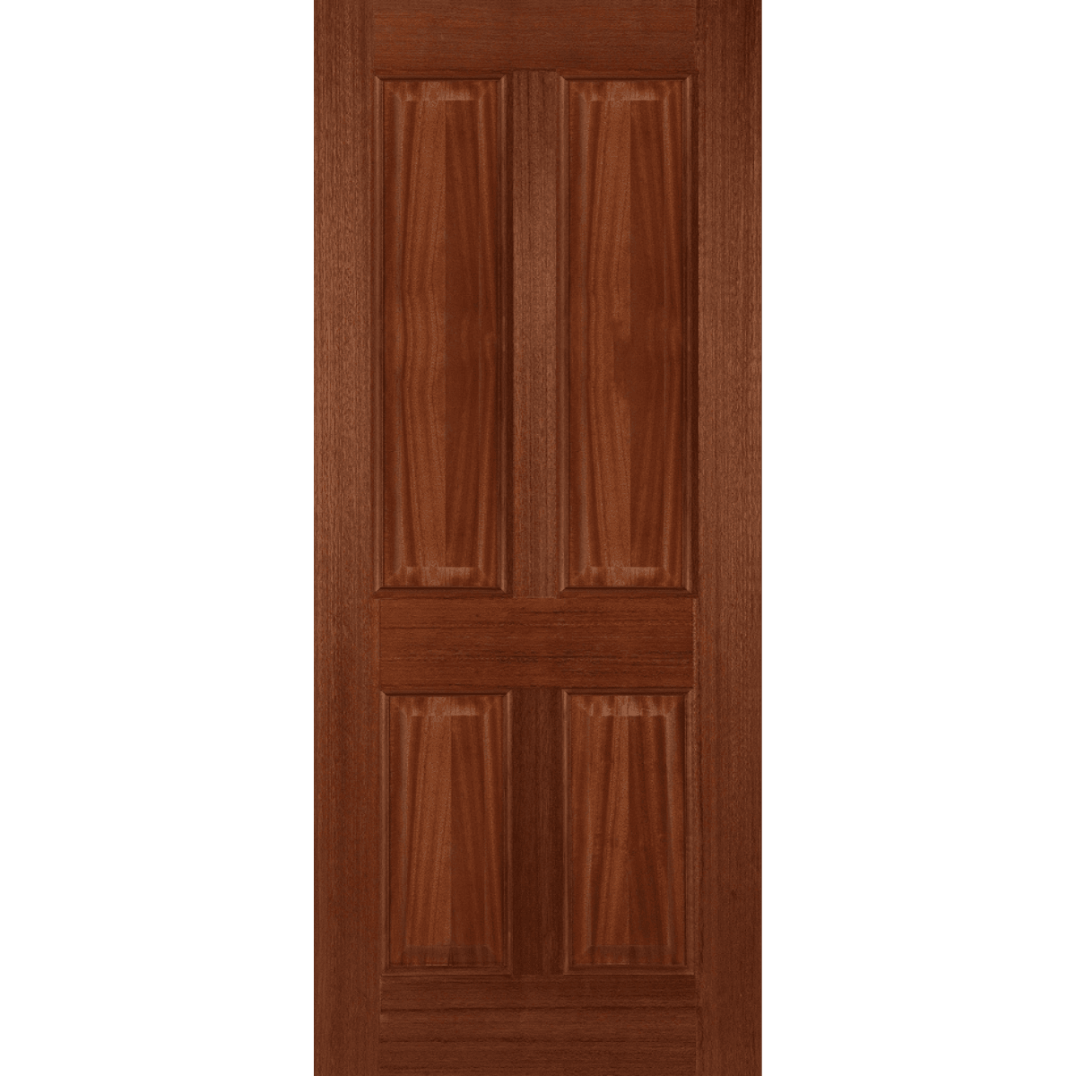 HARDWOOD COLONIAL 4 PANEL EXTERNAL DOOR