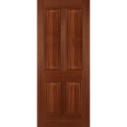 HARDWOOD COLONIAL 4 PANEL EXTERNAL DOOR