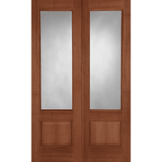 HARDWOOD CHISWICK REBATED PAIR (RHPO) UNGLAZED EXTERNAL DOORS