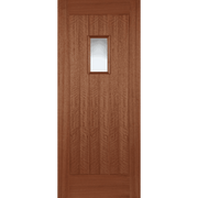 HARDWOOD HILLINGDON UNGLAZED EXTERNAL DOOR