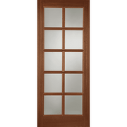 HARDWOOD PATTERN SC UNGLAZED EXTERNAL DOOR