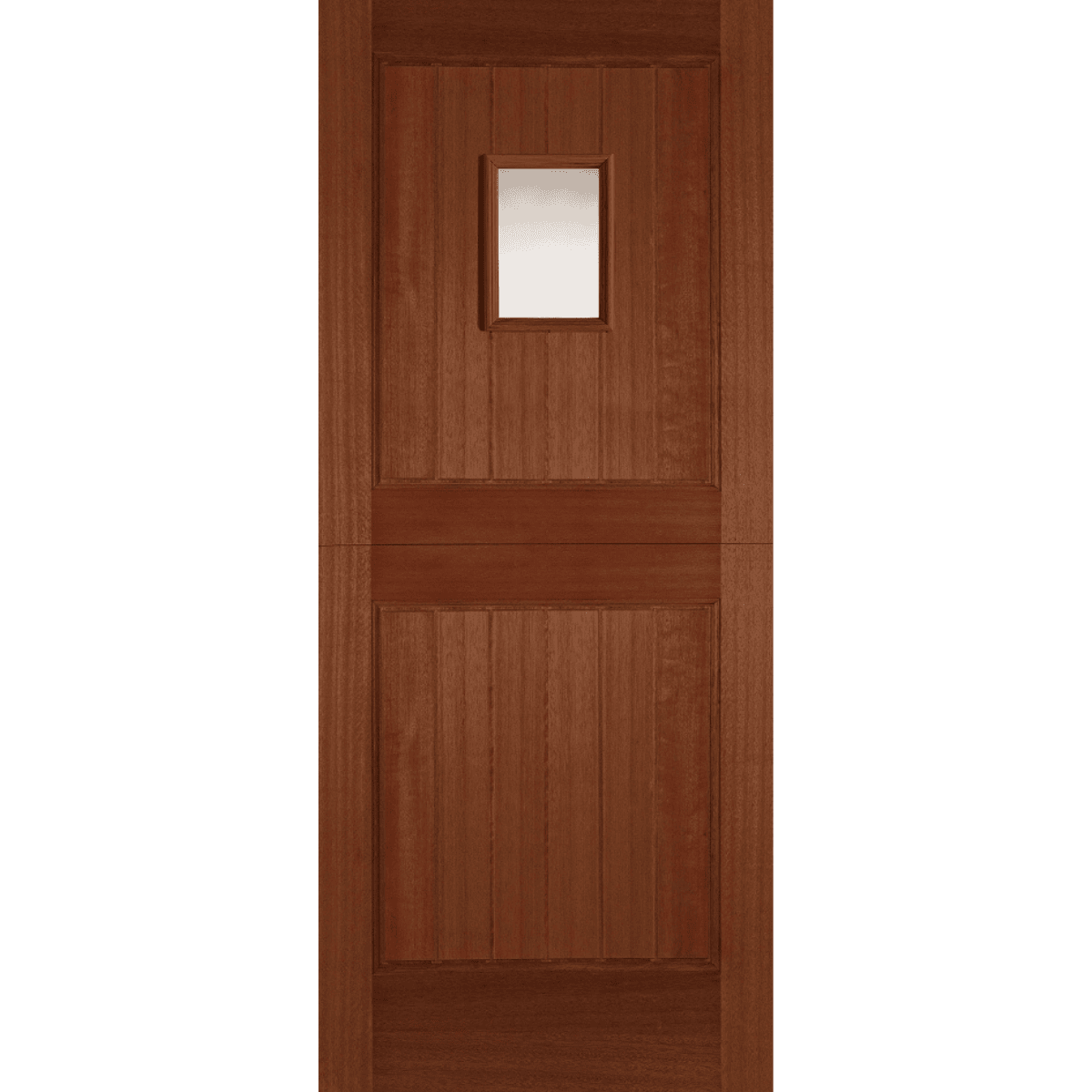 HARDWOOD STABLE 1 LIGHT UNGLAZED EXTERNAL DOOR