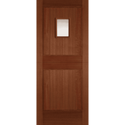 HARDWOOD STABLE 1 LIGHT UNGLAZED EXTERNAL DOOR