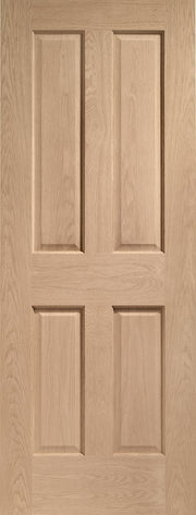INTERNAL OAK VICTORIAN 4 PANEL DOOR