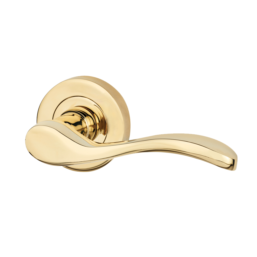 Ariel Polished Brass Tone Handle Hardware Pack