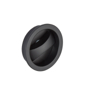 Aries Matt Black Pocket Door Privacy Handle