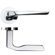 Carina Polished Chrome Tone Handle Hardware Pack