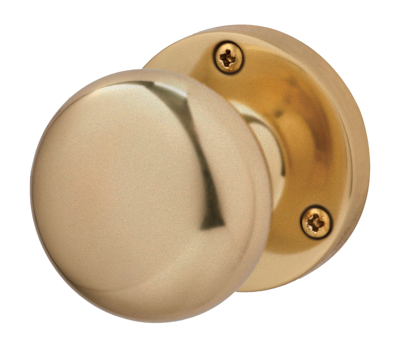 Charon Satin Brass Tone Privacy Handle Hardware Pack