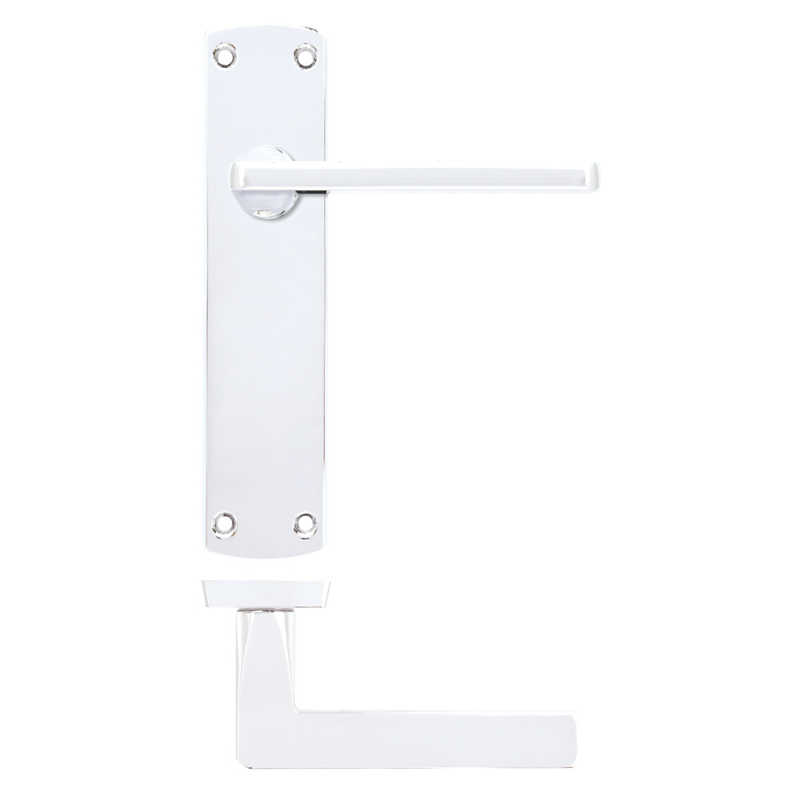 Chester Polished Chrome Tone Privacy Handle Pack