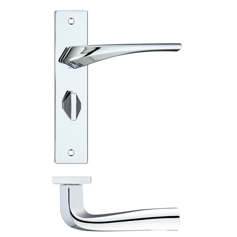 Dorado Polished Chrome Tone Privacy Handle Hardware Pack
