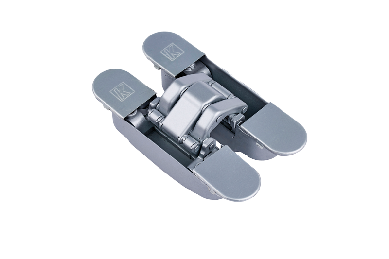 Eclipse Matt Chrome Concealed Hinge Pack of 2