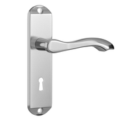 External Polished Chrome Tone Handle Set